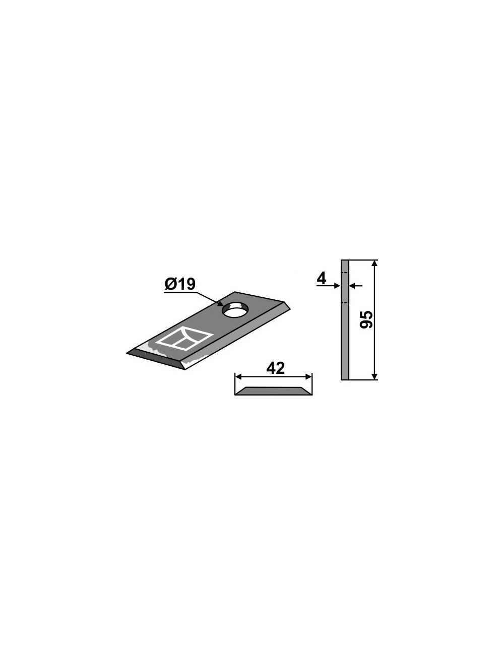 Couteau rotatif