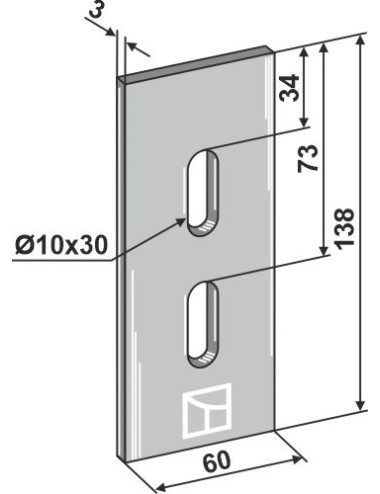 Racloir pour rouleaux packer