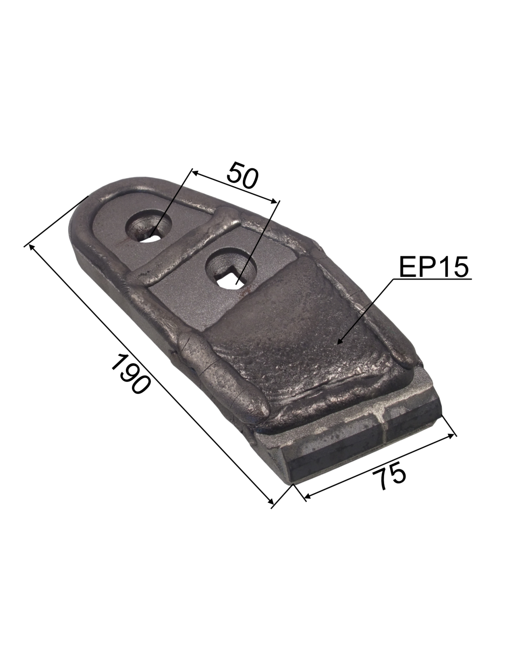 POINTE CHARRUE CARBURE+RECHARGEMENT D 622128 adaptable Kuhn