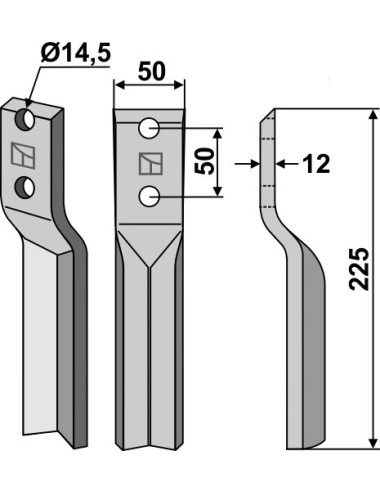 Dent rotative