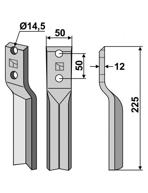 Dent rotative