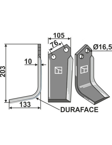 Couteau DURAFACE, modèle...