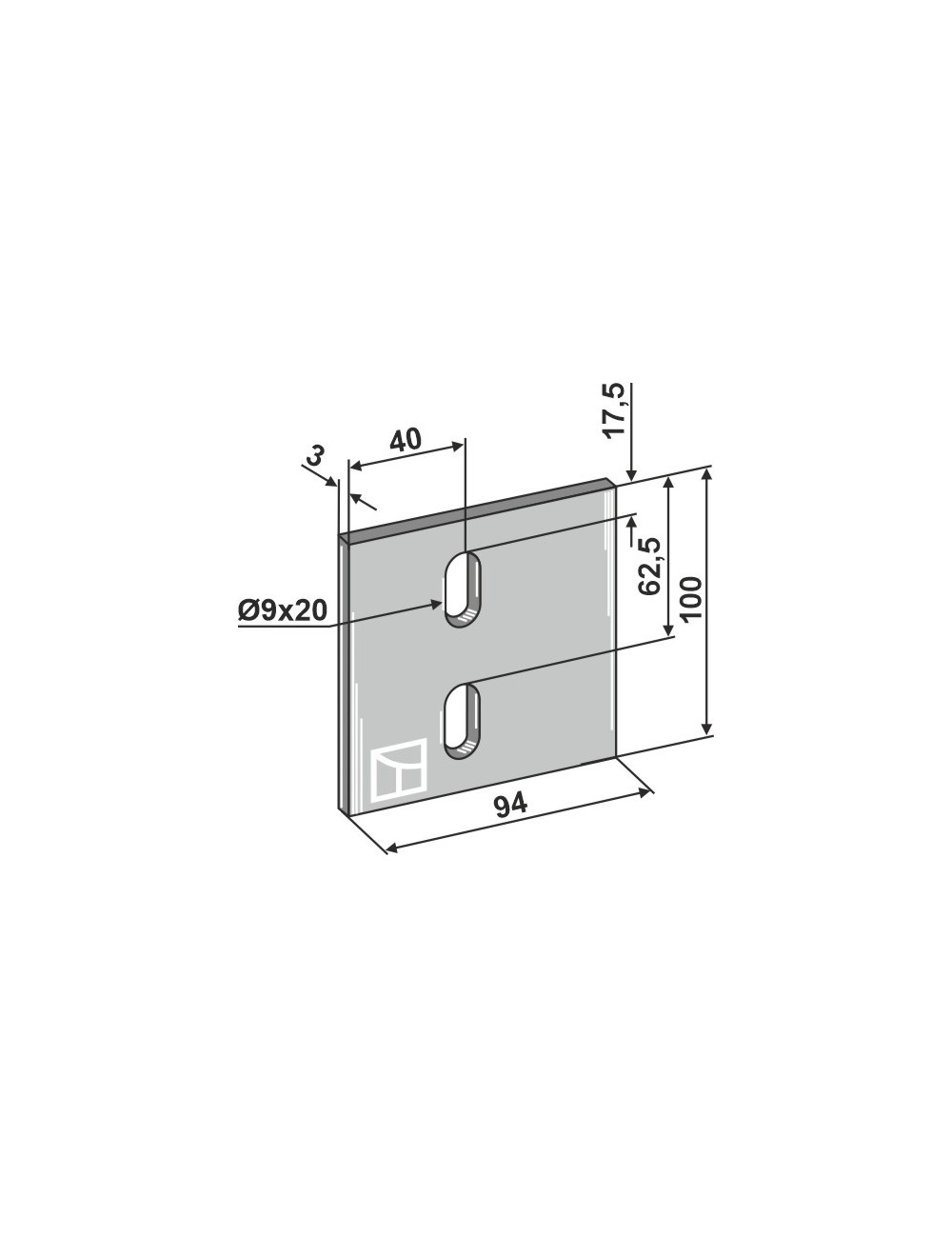 Racloir pour rouleaux packer