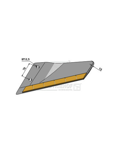 AILETTE COUDE G CARBURE SMARAG ADAPTABLE LEMKEN