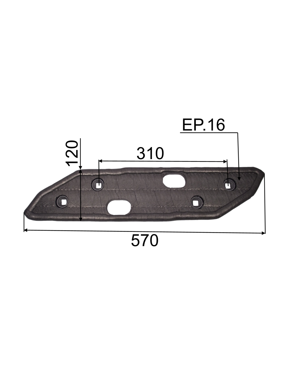 CONTRE SEP CARBURE DE CHROME D 173388 adaptable Grégoire Besson