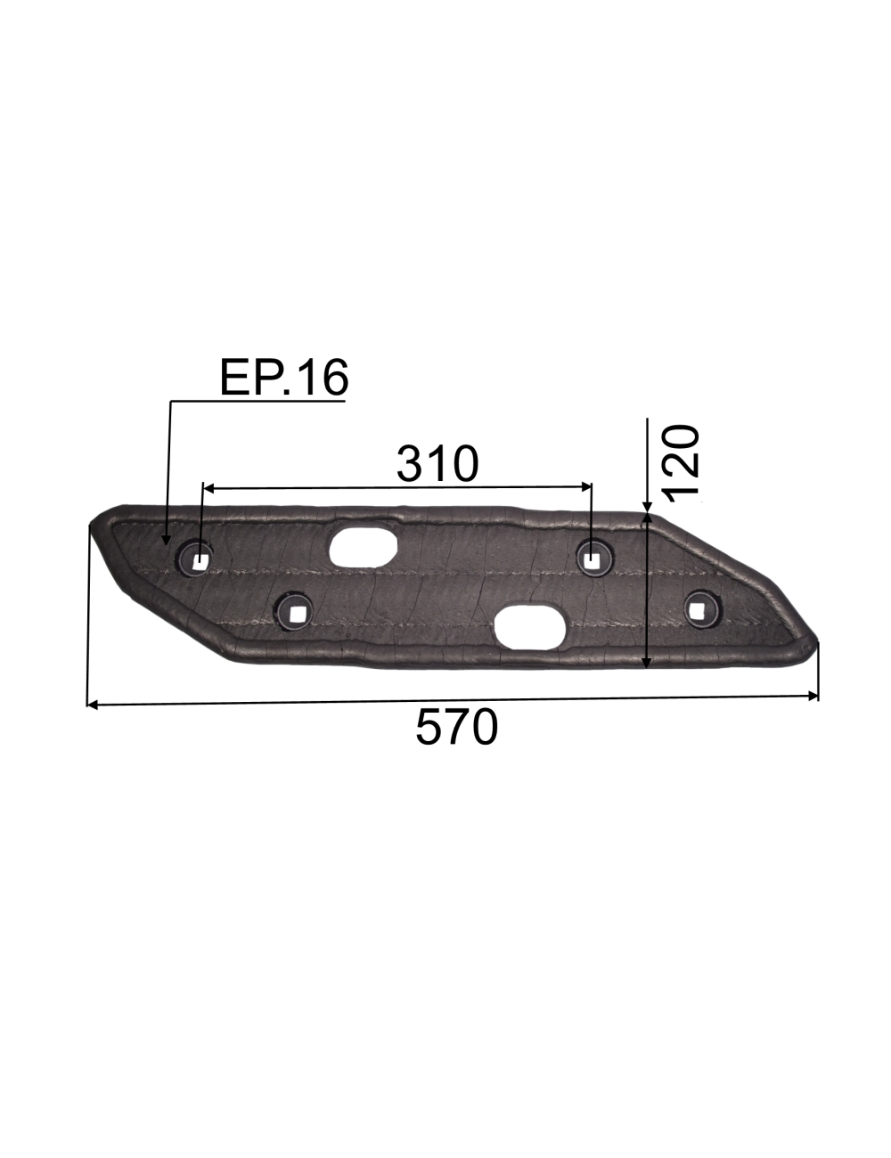CONTRE SEP CARBURE DE CHROME G 173388 adaptable Grégoire Besson