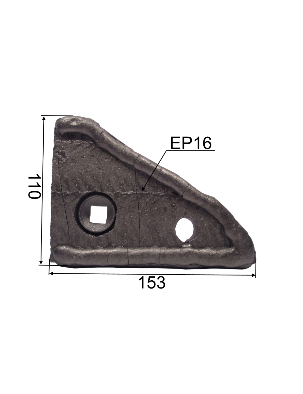 NEZ DE  CONTRE SEP 761107 carbure de chrome G adaptable kuhn-huard