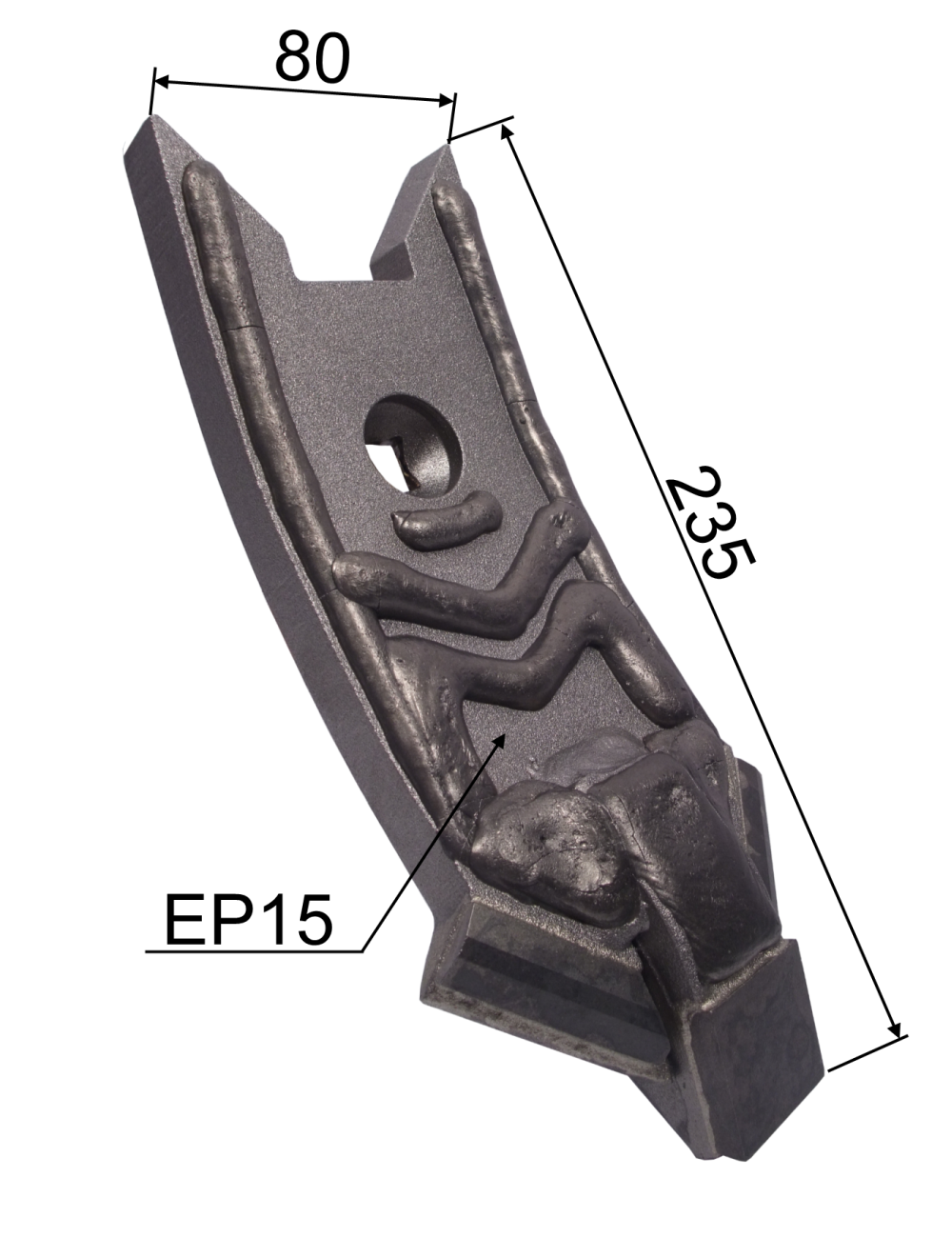 SOC DECHAUMEUR ADAPTABLE KARAT 80mm carbure+rechargement