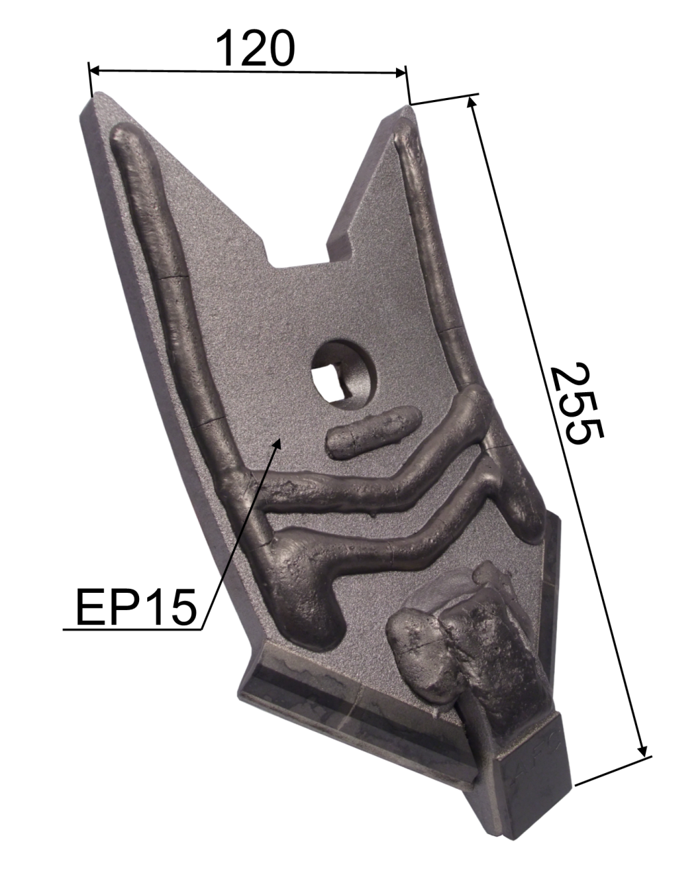 SOC DECHAUMEUR ADAPTABLE KARAT 120mm carbure+rechargement