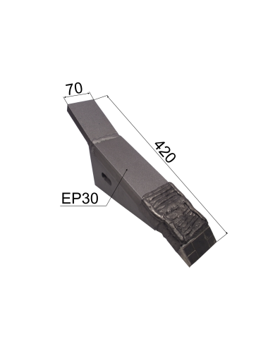 LAME DECOMPACTEUR CARBURE ADAPTABLE ALPEGO