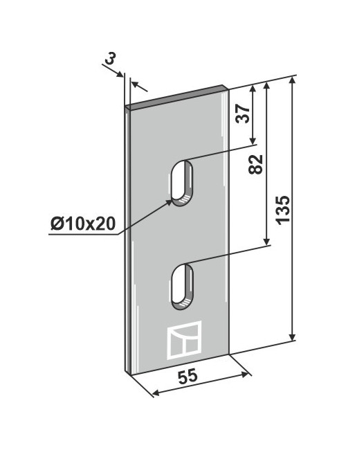 Racloir pour rouleaux packer