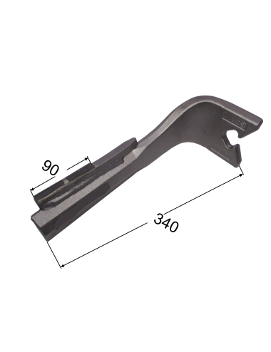 DENT DE HERSE G  CARBURE RENF. ADAPTABLE ZIRCON 12 LEMKEN