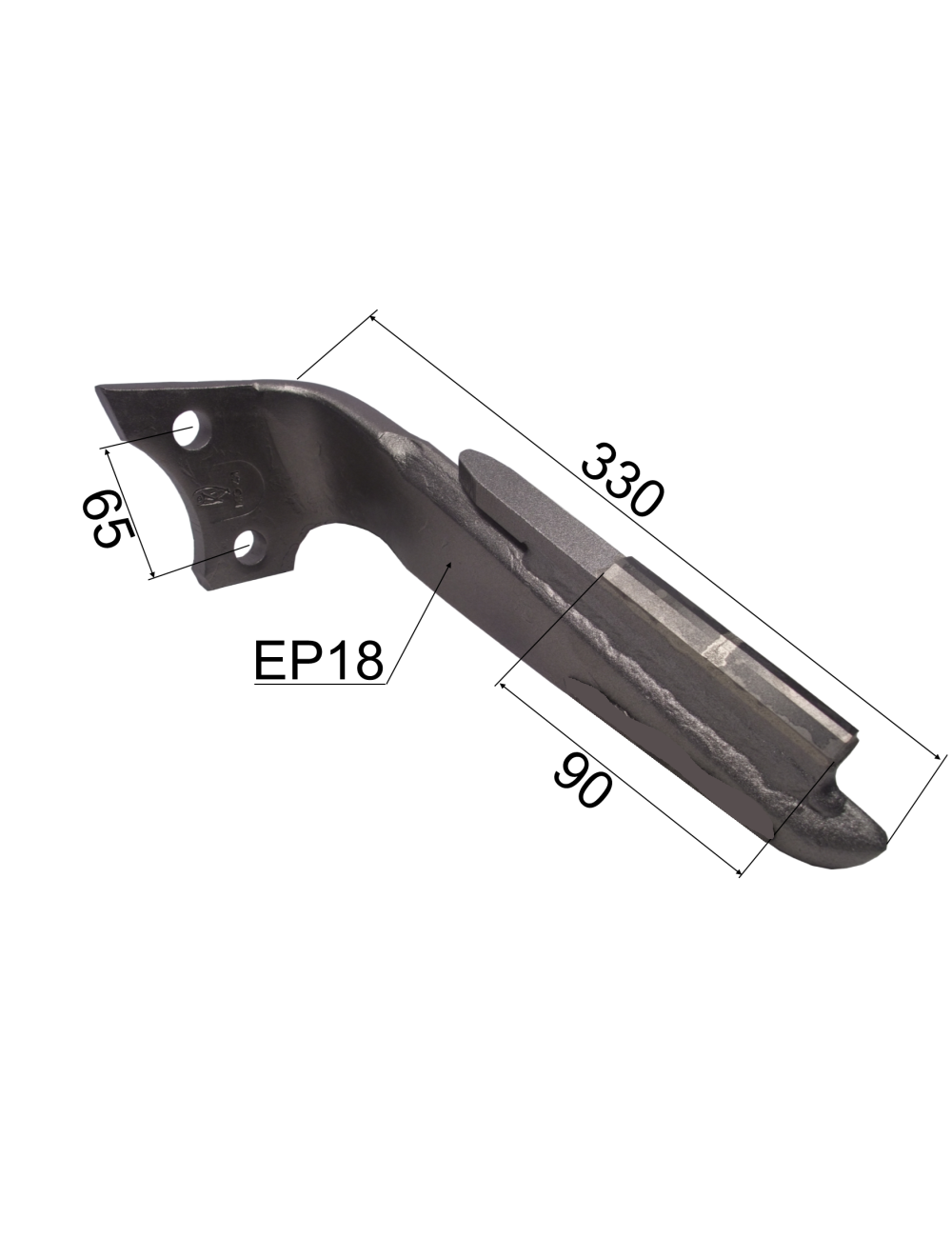 DENT DE HERSE CARBURE renf. D 980145 adaptable SULKY