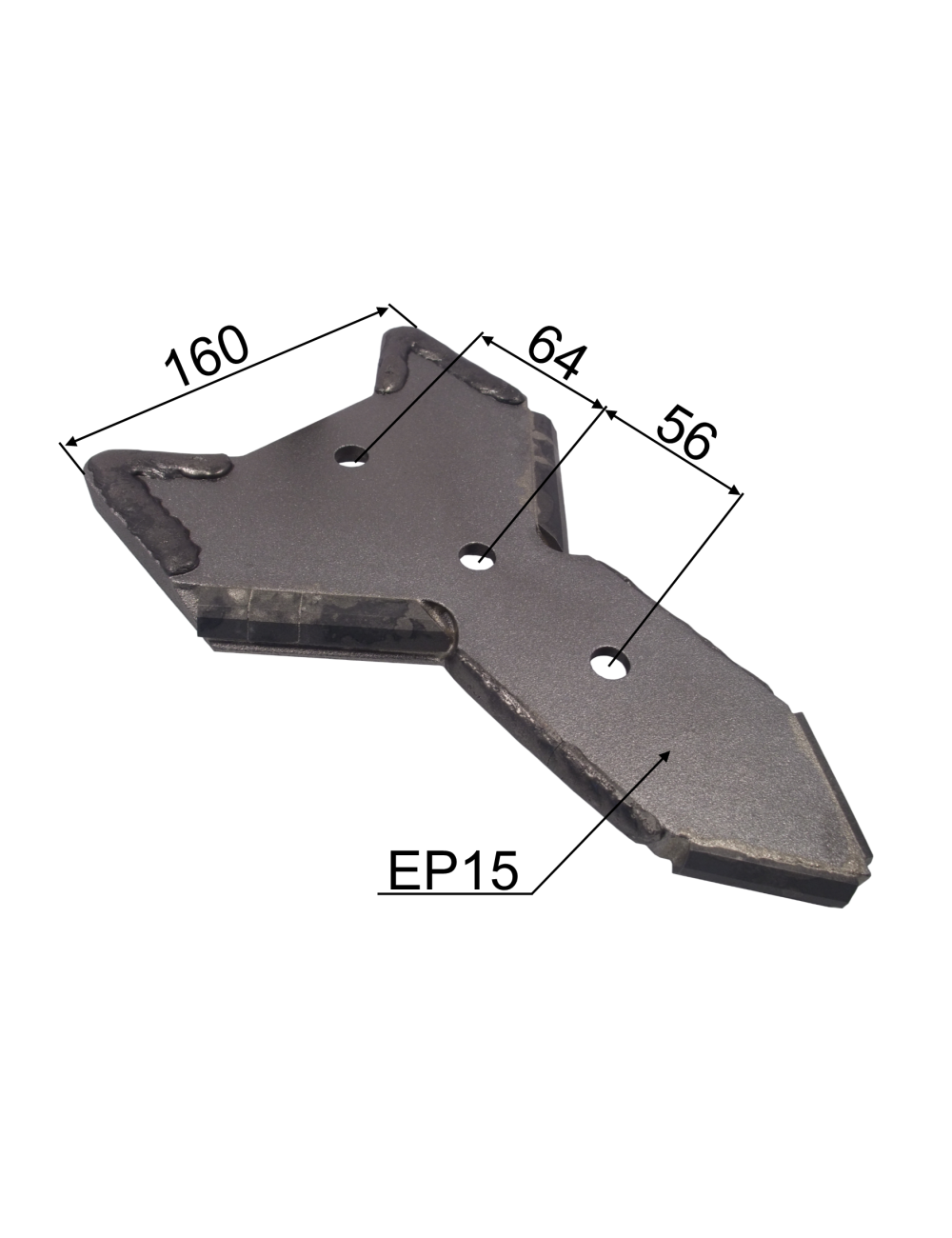 AILERON 160MM CARBURE RENF. ADAPTABLE ACTISOL