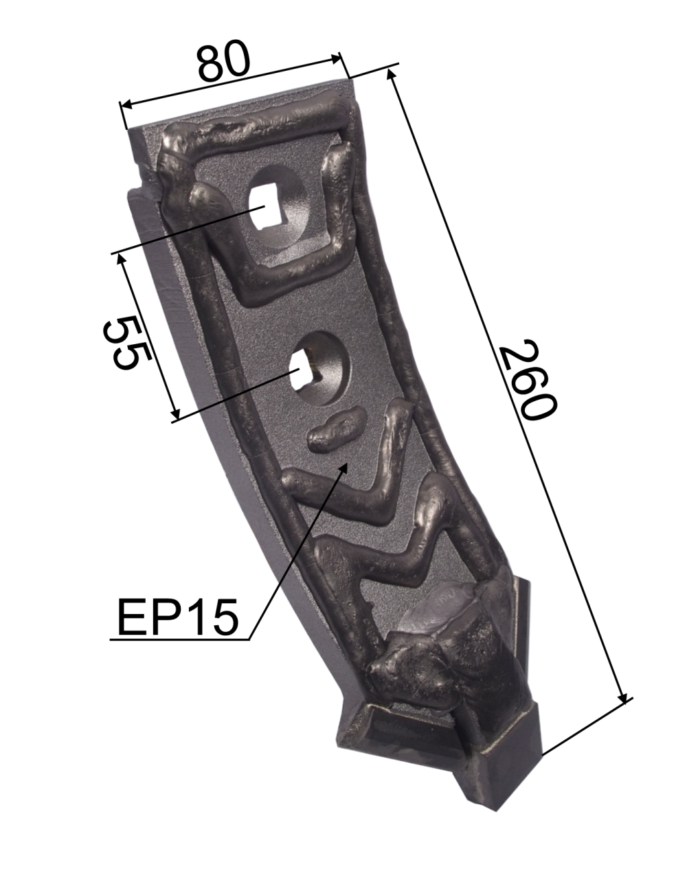 SOC CARBURE RENF. ADAPTABLE ALPEGO