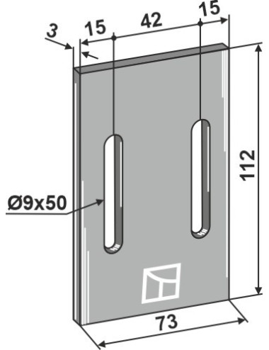 Racloir pour rouleaux packer