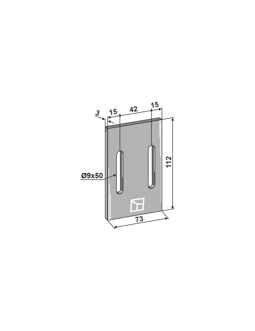 Racloir pour rouleaux packer