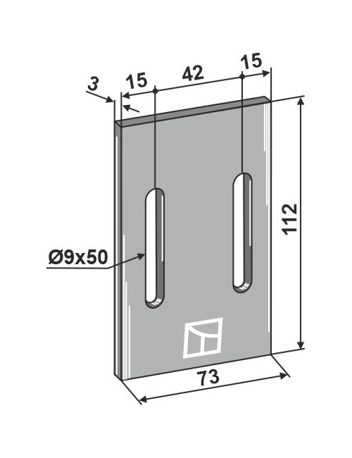 Racloir pour rouleaux packer