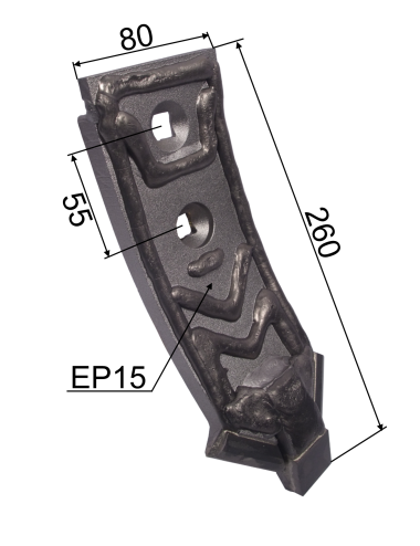 SOC CARBURE RENF. ADAPTABLE OVLAC