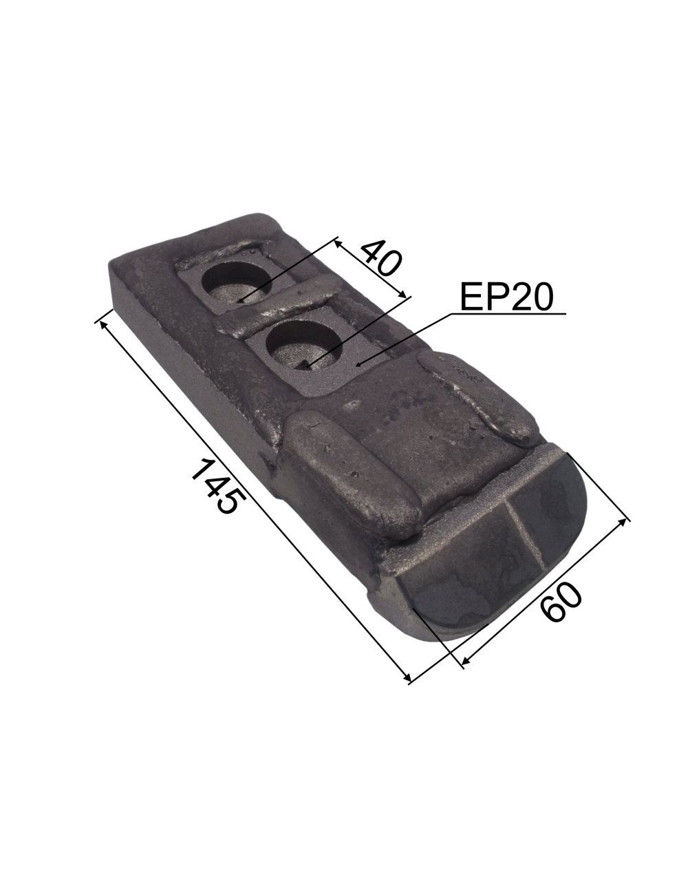 POINTE CARBURE RENFORCEE CLC ADAPTABLE KVERNELAND