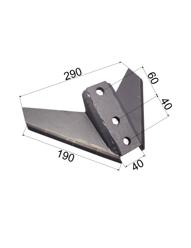AILERON CARBURE RENFORCEE CLC ADAPTABLE KVERNELAND