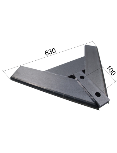 AILERON CARBURE 630MM...