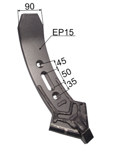 SOC COMPLET carbure renforcé ADAPTABLE KUHN