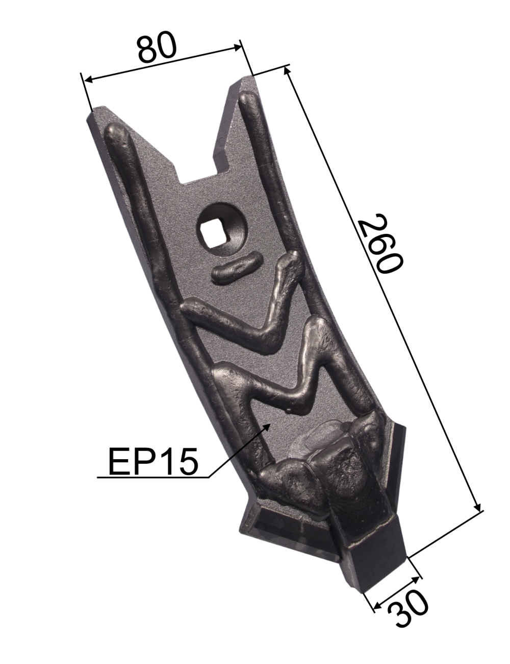 SOC 80MM CARBURE RENF.ADAPTABLE KONGSKILDE