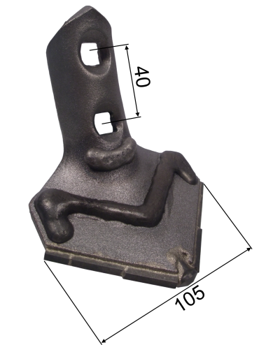 SOC 105MM CARBURE RENF.ADAPTABLE KONGSKILDE