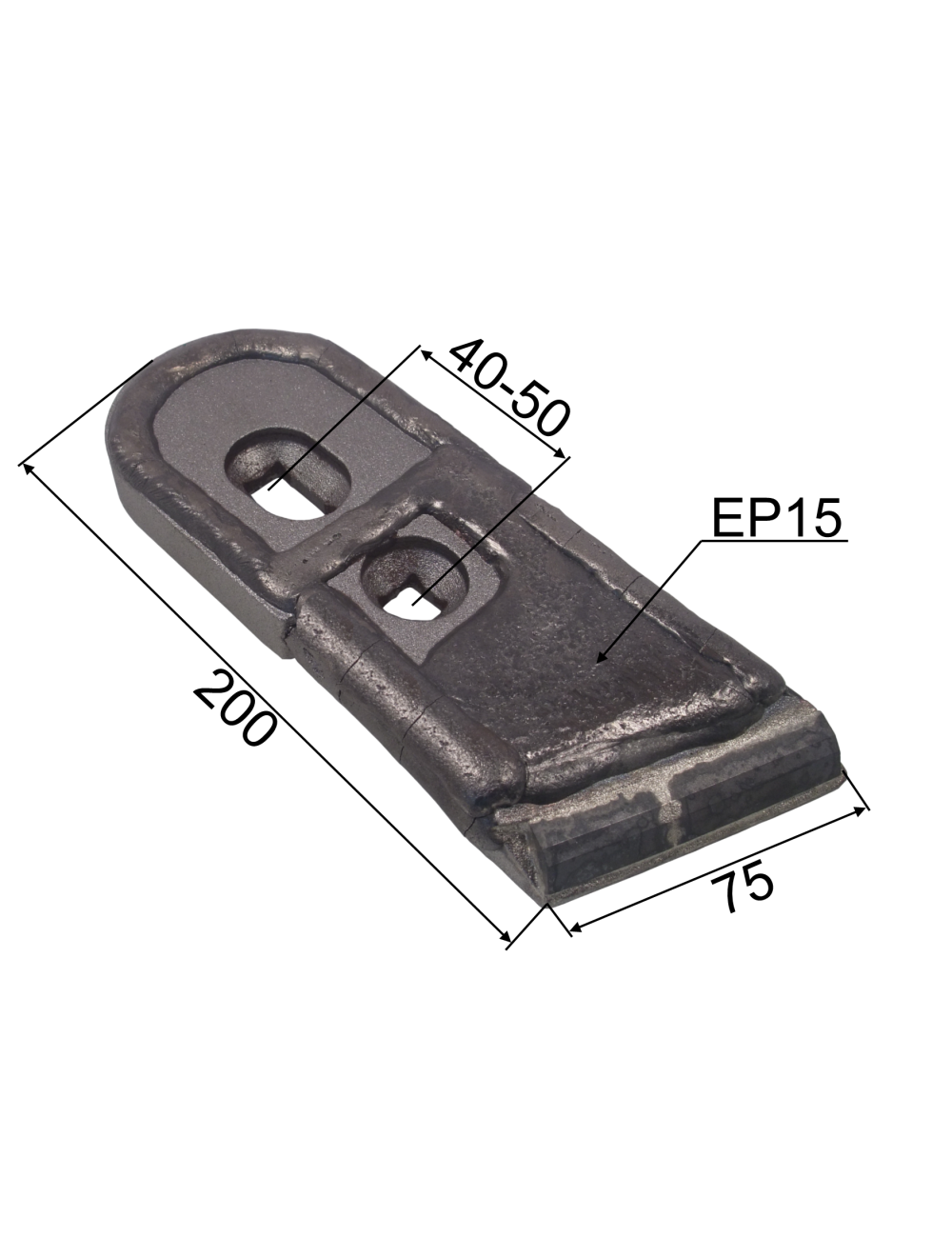 POINTE CHARRUE CARBURE D 010104 adaptable GOIZIN