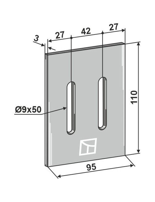 Racloir pour rouleaux packer