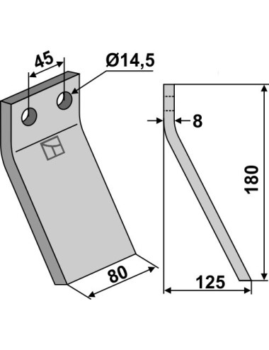 Dent rotative