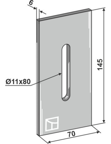 Racloir pour rouleaux packer