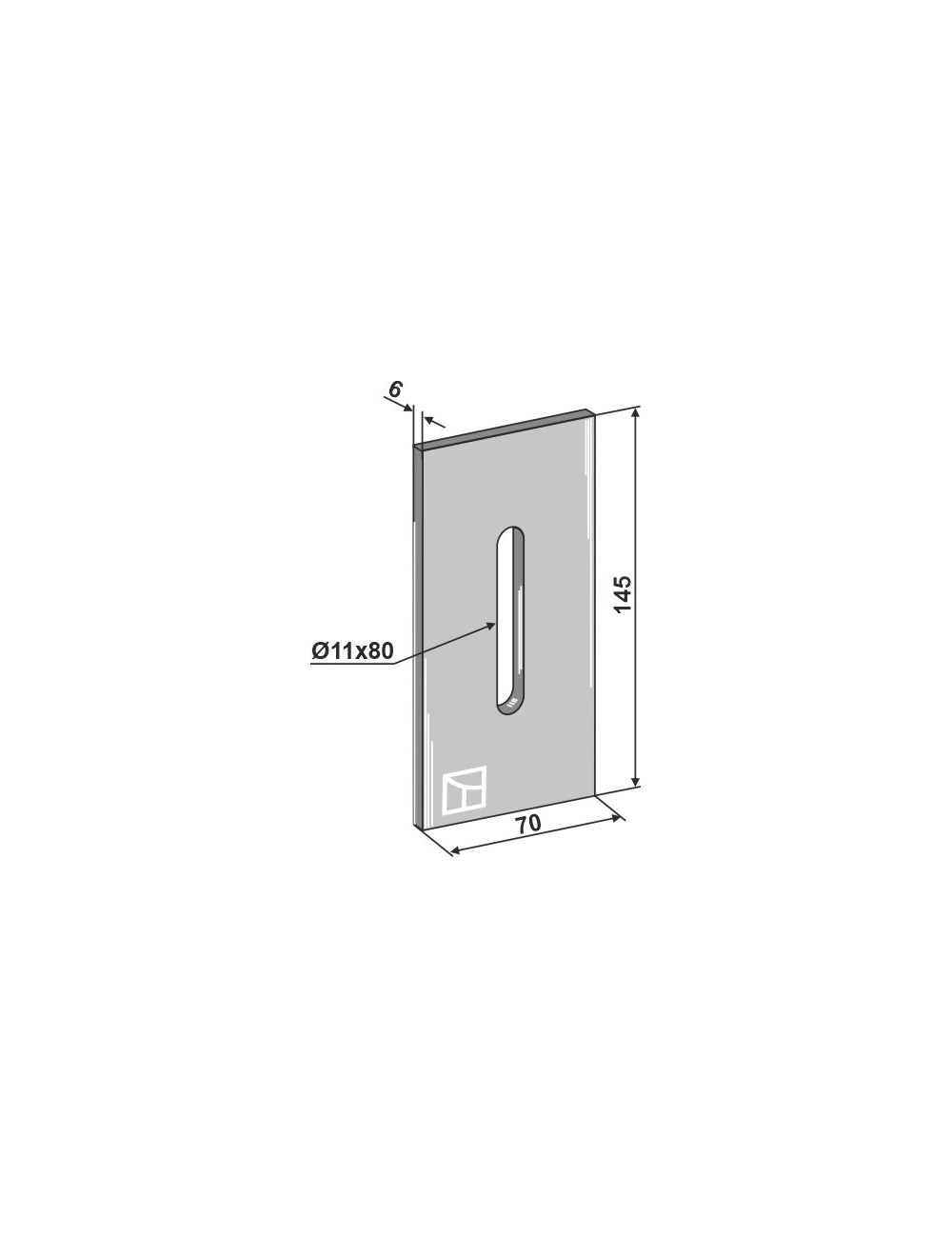 Racloir pour rouleaux packer