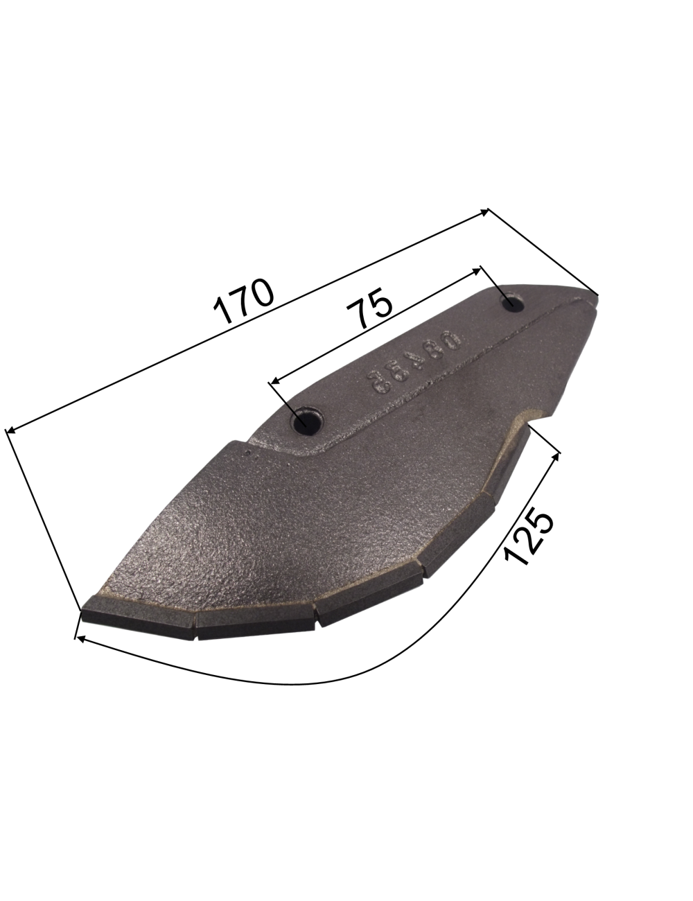 SABOT DE SEMOIR CARBURE ADAPTABLE SULKY