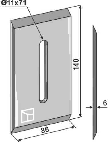 Racloir pour rouleaux packer