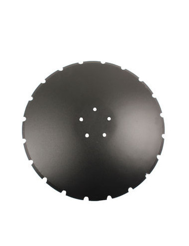 Disque crénelé à fond plat Ø510