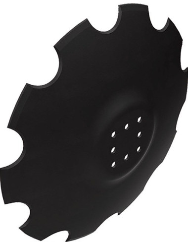 Disque crénelé à fond plat Ø510