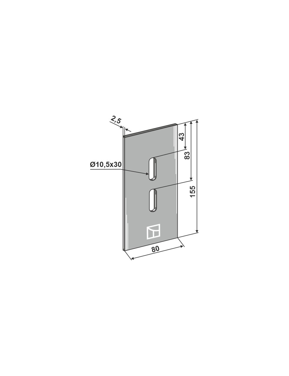 Racloir pour rouleaux packer