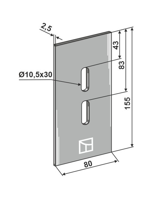 Racloir pour rouleaux packer