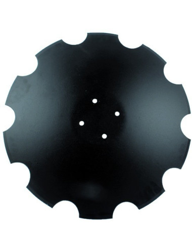 Disque crénelé à fond plat - Ø510