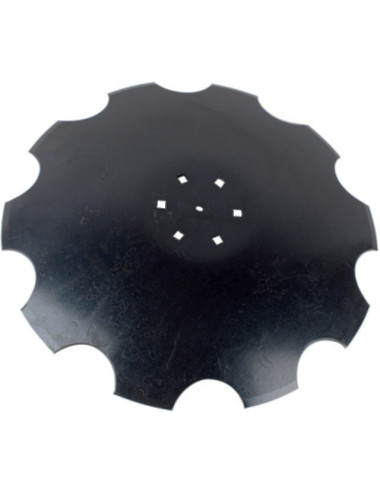 Disque crénelé à fond plat Ø510