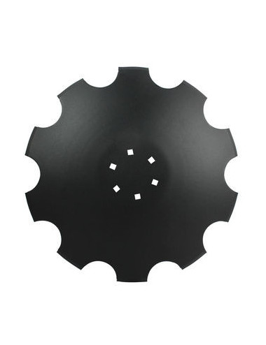 Disque crénelé à fond plat Ø460