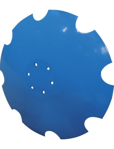 Disque crénelé à fond plat Ø610