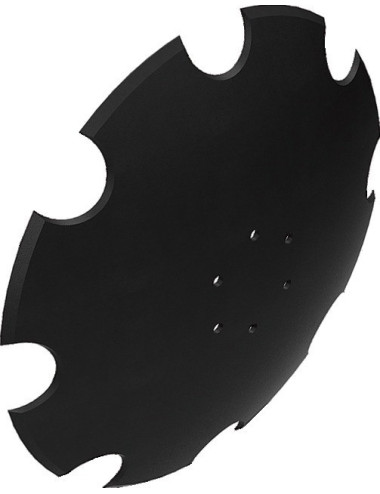 Disque crénelé à fond plat Ø462