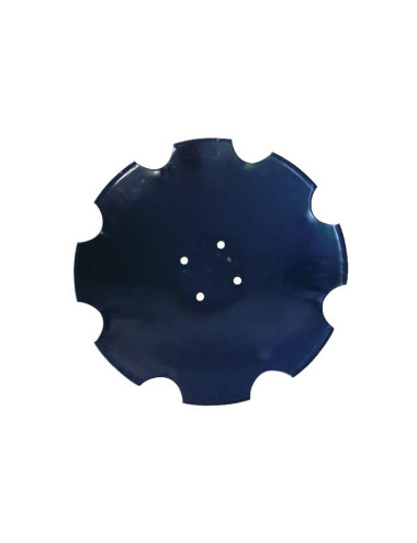 Disque crénelé à fond plat Ø510