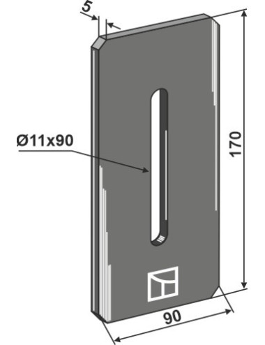 Racloir pour rouleaux packer