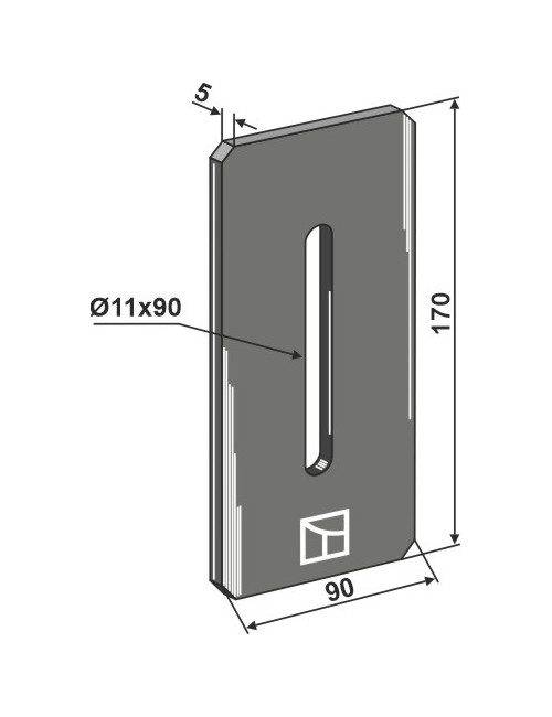 Racloir pour rouleaux packer