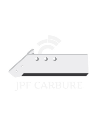 Soc carbure gauche à pointe boulonnée NSH.