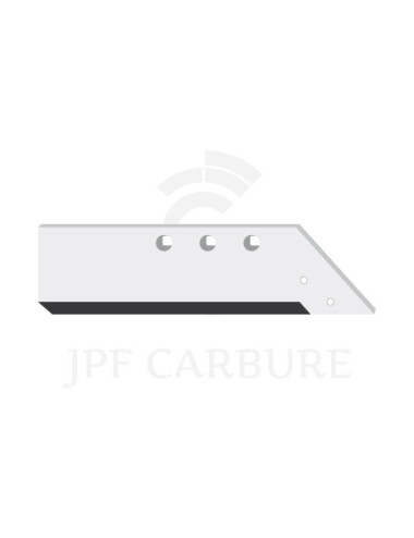 Soc carbure droite à pointe boulonnée 16".